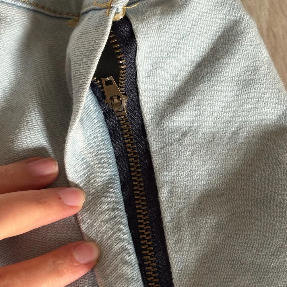 Chic Light Blue Skater Skirt - Picture 6 of 6